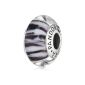 Pandora Women's Charm 925 Sterling Silver Zebra Print Murano 790 938 (jewelry)