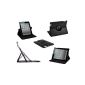 Deluxe Case for Apple The Rotary 4 Retina iPad and the new iPad 3 and PEN FILM + GIFT