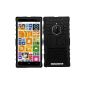 Samrick Permanently Anti-shock shockproof case with display stand for Nokia Lumia 830 black (Accessories)