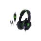 Kingtop® SADES SA708 Gaming Headset Playing Headphones Earphones on Ear Headphone Surround Sound Stereo with microphone 3.5mm USB connector for PC Gaming Playing Green (Electronics)
