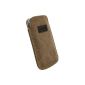 Krusell Uppsala Case Case Case Case Cover Apple iPhone 5 / New iPhone brown (Electronics)