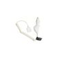 Compatible car charger for Apple iPhone 3G White (Electronics)