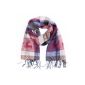 Costumes: scarf Hirschmotiv, costume scarf, shawl for Dirndl, Oktoberfest scarf, red scarf (Textiles)