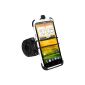 (secured Dopelt) mumbi bike mount HTC One X + X TwoSave for motorcycle and bicycle holder (Wireless Phone Accessory)