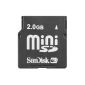 SanDisk Mini Secure Digital (Mini SD) Memory Card 2GB (Retail Packaging) (Accessories)