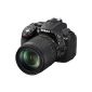 Nikon D5300 Digital SLR Camera (24.2 megapixels, 8.1 cm (3.2 inch) LCD, Full HD, HDMI, WiFi, GPS, AF system with 39 focus points) Kit incl. AF-S DX 18 105 VR Lens (Electronics)