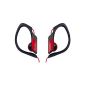 Panasonic Headphones RPHS34ER tower ears Red (Electronics)