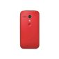 Shell Case for Motorola Moto G 1st generation - Red (Wireless Phone Accessory)