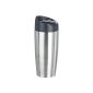 EMSA spout SA.  Insulating cup 0,36L stainless steel / black (household goods)