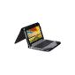 The original Gecko Covers Acer Aspire Switch 10 Case Tablet Cover Case Case Case with Keyboard Protection - With original Gecko application and standing - and presentation function in the color black / black (Electronics)