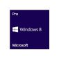 Microsoft Windows 8 Pro 64 bit oem French DVD (CD-Rom)
