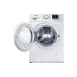 Samsung washing machine front loader WF70F5EC / A +++ / 1400 rpm / 7 kg / white / sparkling active Technology / Large LED display (Misc.)