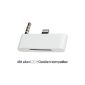 iProtect Premium 30-pin adapter to 8 pin docking station for the Apple iPhone 5 / 5s / 5c - Age Apple connection to a new connection, including audio and video transmission - iOS 7 compatible - in white / white (Electronics)