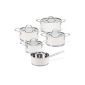 BEEM Germany F3000.512 Moments Cookware 9-piece, Cocosweiß (household goods)