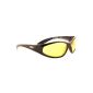 Sunglasses Unbreakable low light / night goggles / biker round and free microfibre pouch