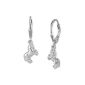 Teenie Weenie-Children Earring Horse 925 Silver Earrings Children Jewelry TW SDO583J (jewelry)