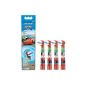 Braun Oral-B Stages EB10-4K Power Kids Set of 4 brush heads electric toothbrush for kids Cars