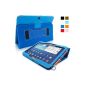 Snuggling Galaxy Tab 3 10.1 inch Case (Blue) - Smart Case with a lifetime guarantee (Personal Computers)