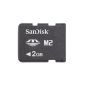 SanDisk Memory Stick Micro M2 2GB Memory Card (optional)