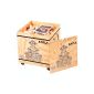 wooden toy chest 1000 game boards + 1 booklet