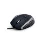 CSL SM-852 Optical USB mouse | 2400dpi sampling rate | High Precision | ergonomics | Color: black and gray (Electronics)