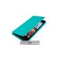 Case Cover Turquoise ExtraSlim Archos 50a \ 50b Helium 4G LTE and 3 + PEN FILM OFFERED!  (Electronic devices)