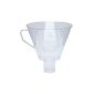 alfi coffee filter, transparent plastic, size 4 (household goods)