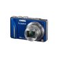 Panasonic Lumix DMC-TZ22EG-A Digital Camera (14 Megapixel, 16x opt. Zoom, 7.5 cm (3 inches) touch LCD screen, GPS, Full HD, 3D, image stabilized) Blue (Electronics)
