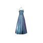 Samtlebe® - taffeta evening dress long C643 1-piece in Petrol Gr.  34-42 incl. Stola (Textiles)