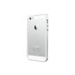 Neo Hybrid EX Spigen Slim Metal Case for iPhone 5 / 5S Silver (Wireless Phone Accessory)