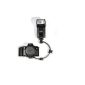 C-shaped multi-position Blitzschiene hotshoe holder for Canon Nikon Olympus Fuji Panasonic Pentax DSLR (Electronics)