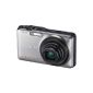 Casio Exilim EX-ZR10 high-speed digital camera (12.1 megapixels, 7x opt, Zoom, 7.6 cm (3 inch) display, image stabilized) Silver (Electronics)