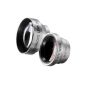 Walimex Lens Set incl. Wide and Tele Lens for Apple iPhone / iPod / Samsung smartphone and laptop (optional)