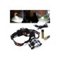 XCSOURCE 5000lm 3x CREE T6 LED Headlamp bicycle lamp Front Motorcycle Headlight Camping Hiking Light + Akku18650 rechargeable battery + USB cable LD273