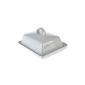 Axentia 811 175 Butter dish porcelain, white (household goods)
