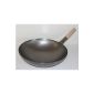 Original wok pan from CHINA FOOD 40cm round bottom-only for gas cookers (household goods)