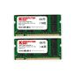 Komputerbay 2x 2GB 4GB PC2-6300 DDR2 800 MHz PC2-6400 DDR2 800 (200 PIN) SODIMM Laptop Memory (Accessory)