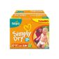Pampers diapers Simply Dry Gr.4 + Maxi Plus 9-20kg Jumbo Pack 74 piece (Personal Care)