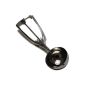 GASTRO stainless steel ice tongs ice cream scoop ice cream spoon Ice Scoop ice scraper 5.5cm icemaker icemaker for perfectly round scoop of ice cream