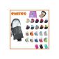 Emitex 2in1 Footmuff - Spring / Summer / Fall anthracite gray (Baby Product)