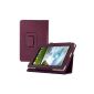 kwmobile® Noble Leatherette Case for Acer Iconia B1-710 / B1-711 in with practical stand function (Electronics)