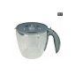 Replacement pot / glass jug for Siemens TC6 .... - gray plastic (household goods)