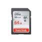 SanDisk Ultra 64 GB SDXC Memory Card Class 10 UHS-I SDSDU-064G-FFP [Packaging 
