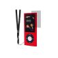 Artwizz - SeeJacket Silicone - Protective cover - For iPod nano 5G - Silicone - Red (Import Germany) (Electronics)