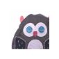Hot water bottle with knitting reference SLEEPING OWL Grey (Personal Care)
