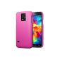 Terrapin Rubberized Hardskin Case for Samsung Galaxy S5 (Pink) (Wireless Phone Accessory)