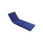 Folding mat - Pouf - 190x60x7cm - Blue