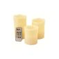 Moon Candles - candles perfumed vanilla LED Flameless Battery with 