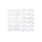 24 piece 6 Sets Eyebrow Stencil Eyebrow Care design template makeup beauty tool (Personal Care)