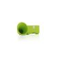 Bone Horn Stand Amplifier Speaker Silicone for iPhone 4S / 4 green (accessory)